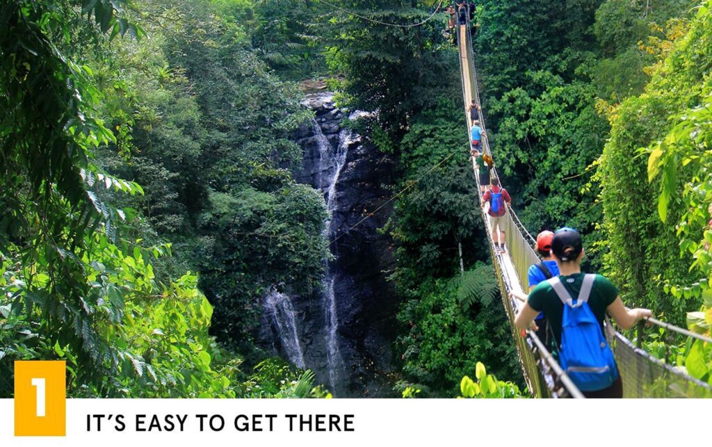 5 reasons to explore costa rica #1 easy to get there