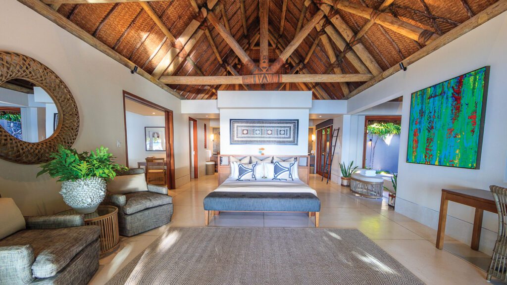 Kokomo Private Island Resort Fiji Hilltop Residences offering 2,3,4,5 bedroom villas sweeping views of the ocean. 