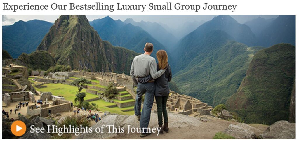 Abercrombie & Kent Discover Peru: Machu Picchu & the Sacred Valley