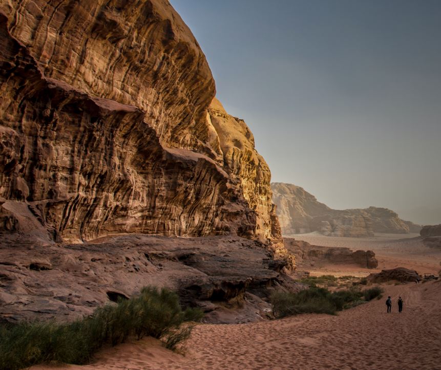 Sleep under the dazzling stars in the Wadi Rum Desert in Jordan