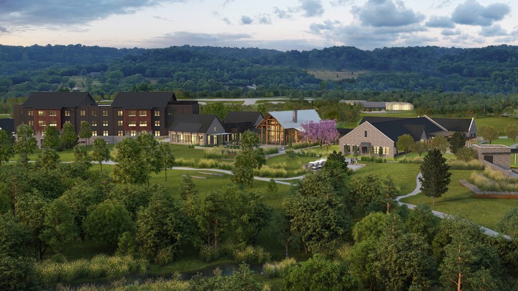 Nestled in the lush rolling hills of Franklin, just 20-minutes outside of Nashville, South Hall Farm & Inn is a sweeping countryside enclave: this sustainable farm-based luxury resort is home to 325 acres of green that include an inn, Tennessee’s largest spa, two signature restaurants, and working farm.