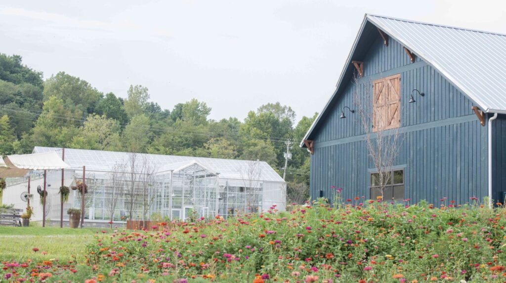 Along with the biodynamic working farm, the property will also include expansive apple orchards, an orangerie, greenhouses, a seasonal farm stand, and two gorgeous pools, one with a retractable roof that provides ample cover for guests, rain or shine.