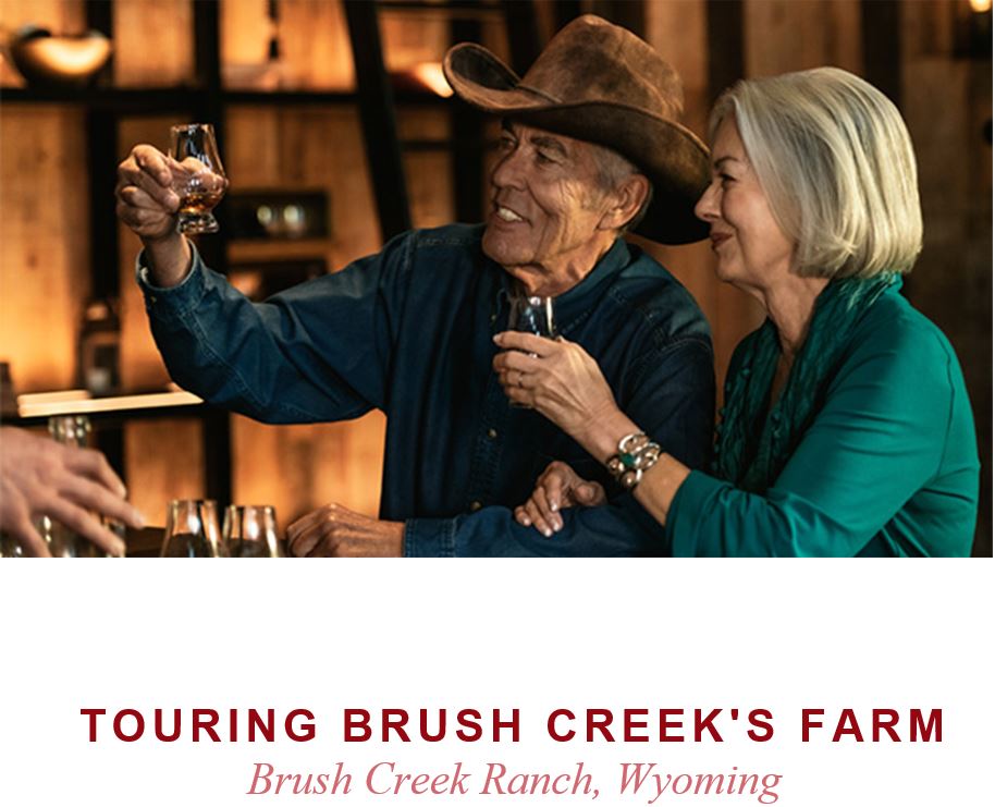 Touring Brush Creek Ranch Wyoming