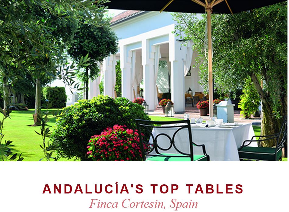 EPICUREAN EXPERIENCES Andalucias Top Tables Finca Cortesin Spain