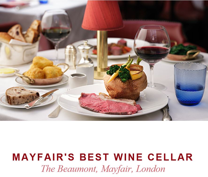 Mayfairs Best Wine Cellar at The Beaumont Mayfair London